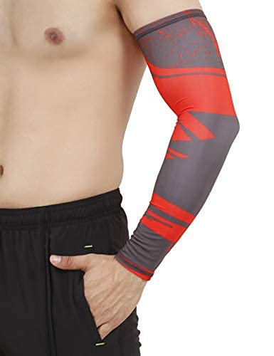 TRAIN HARD Arm Sleeves UV Protection Compression Sun Sleeves for Men Women Youth