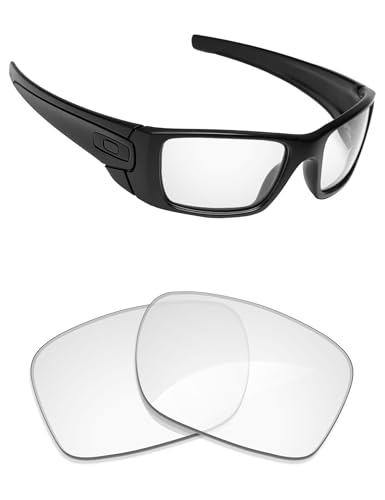 Lentilles de rechange Oakley Fuel Cell rechange verres Crystal Clear Alphax
