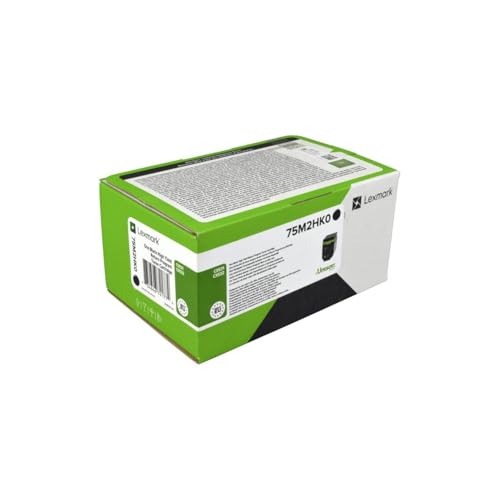 Lexmark 75M2HK0 toner noir haute capacité authentique Lccp Lrp en box