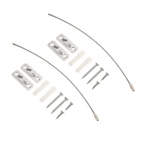 MOLUCKFU 2セット家具転倒防止ストラップ 男の子女の子用 固定具 備え付け棚 キャビネット ドレッサー棚対応