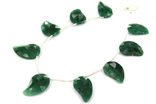 Perles aventurine verte pour fabrication de bijoux collier fil pierre fine