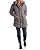 Steve Madden Women's Plus-Size Chevron Puffer Jacket, Titanium, 2X