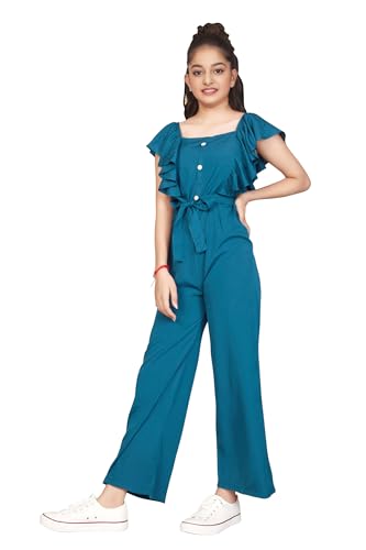 Image of Jwalin Girl's A-Line long Jumpsuit