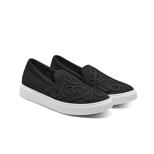 VIVAIA V-Tune Classic Slip-On Unisex Sneakers, Lightweight Water-Repellent Shoes for Everyday Comfort