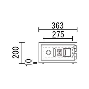 キング工業 CPS-EH ホテル レジャー施設向け 貴重品保管庫 Amazon | キング工業［CPS-EH］-ホテル・レジャー施設向け貴重品保管庫