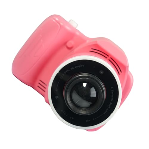 ULTECHNOVO の写真プロジェクター キャンプ用のキッズカメラ 用ミニプロジェクター プロジェクター付きカメラ のためのキャンプカメラ キッズプロジェクター 電子 ピンク
