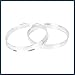 TUCKBOLD 4pcs 72.6 to 70.1 mm Aluminium Alloy Car Hub Centric Rings Wheel Bore Spacer Automotive Parts