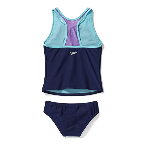 Image of Speedo Girls Swimsuit Two Piece Tankini Thick StrapTankini Set