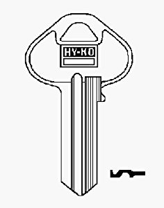 KEY RUSSWIN RU52 by HY-KO MfrPartNo 11010RU52