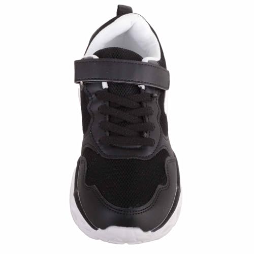 Baskets de sport pour enfants légères bicolores à lumières LED