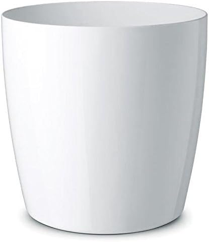 Floralo e. K. KunststoffPflanztopf “Teramo” rund, hochglänzend mit