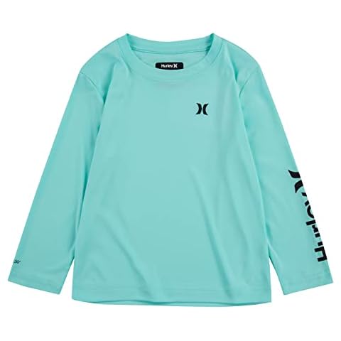 Hurley Boys' Long Sleeve Rash Guard Shirt Cover