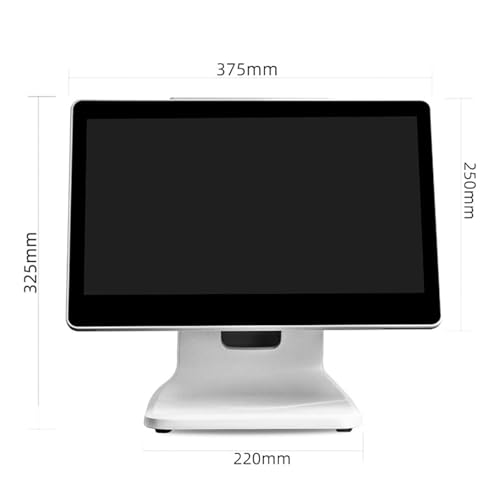 Image of 15-Inch Touchscreen Cash Register with Multi-Touch Display, All-in-one Cash Register, Adjustable Angle, Suitable for Offices, Retail Stores, Restaurants, Bars, and More.