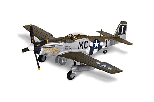 for Corgi P-51D for Mustang (Early) 44-13761 / MC-I ?Happy Jack?s Go Buggy? Capt. Jack M Ilfrey 79th FS / 20th FG Kings Cliffe August 1944 1/72 DIECAST Aircraft Pre-builded Model