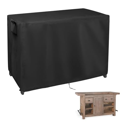 Iptienda Outdoor Table Cover for Wayfair Gridley 80'' Home Bar, 80inch Bar Table Cover Waterproof for Home Bar Furniture,Pub Table,Kitchen Island Table-80"L x 28"W x 42"H