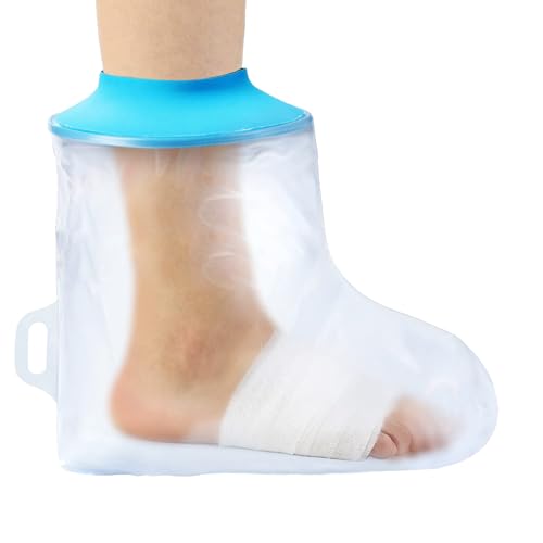 ZFRITP - Protección de platre para adultos, protección de platre de piscina, protectores para yeso, protección de pierna para adultos, para cirugía de pie, tobillo, quemaduras reutilizables
