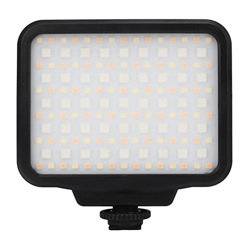 Luce per Fotocamera RGB a Colori Dimmerabile Lampada Fotografica LED Portatile con 21 Effetti Protezione Morbida e per gli Occhi Regolabile Batteria a Lunga Durata