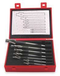 Counterbore Set, Close Fit, 7 PC, 6-1/2 in