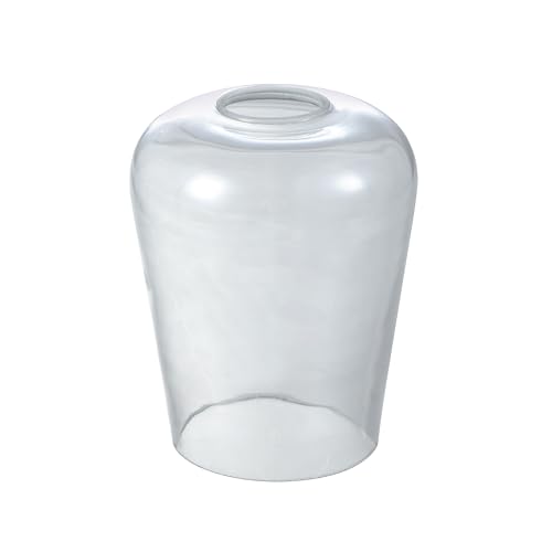 Image of Aspen Creative 23655-60-3,Clear Wine Cup Glass Shade For Lighting Fixture.Size:4-3 /4 inchD x 6-1 /8 inchH,Center Hole:43mm. Set of 3.