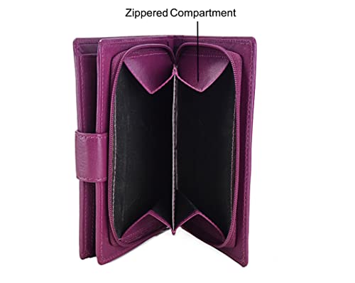 Image of Urban Forest Tina Leather Wallet For Women .