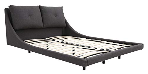 Armonia アルモニア ベッドフレーム ダブル ブラック ARMONIA ベッド ベッドフレーム ダブル 高級 フロートベッド