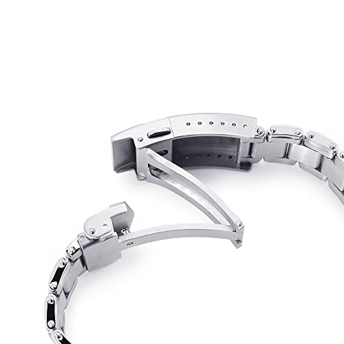 Bracelet montre 22mm acier de qualité supérieure style Metabind - 4