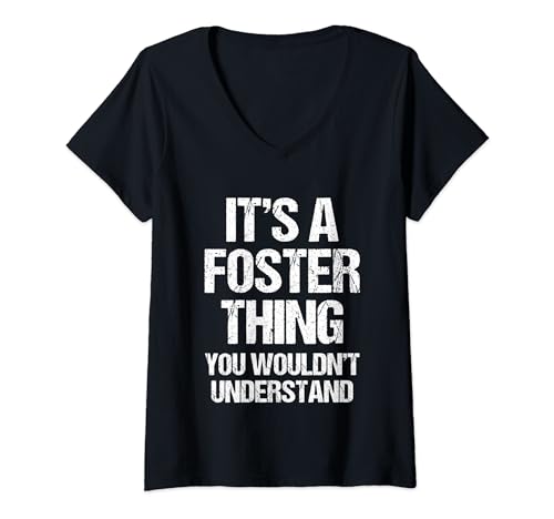 Es cosa de Foster (no lo entenderías) - Funny Foster Camiseta Cuello V