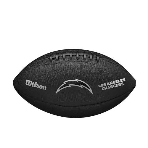 Ballon NFL Wilson Los Angeles Chargers haut de gamme avec finition métallique exclusive