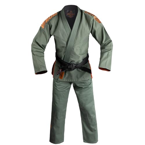 VENUM Contender Evo 2.0 (380 gsm) Kimono BJJ - Deep Forest Verde - A2