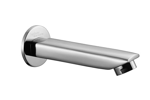 Image of Hindware Italian Collection Aspiro Range F570009CP Bath Tub Spout | Made of Brass | Mirror-Like Finish