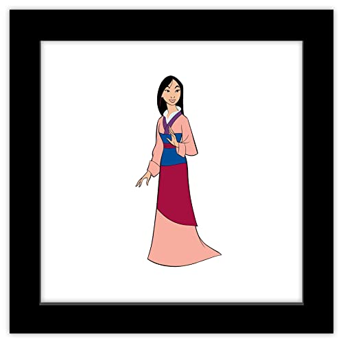 Poster Disney Mulan encadré 30 cm | Solution déco murale sans soucis