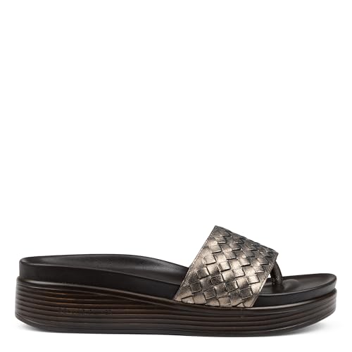 Image of Donald Pliner Women's Fifi Slide Sandals, Women's Summer Sandals, Women's Shoes, Comfortable Open-Toe Casual Flats