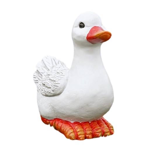 Statue canard en résine déco jardin extérieur et salon - 2