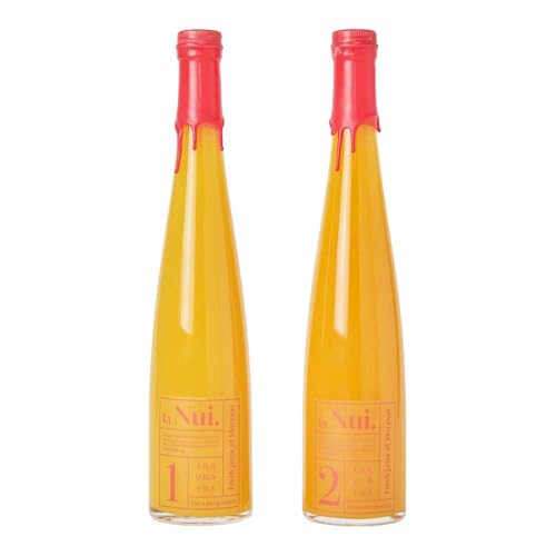 大見産 自然栽培 不知火ジュースセット (早摘み&完熟) 500ml 2本セット 株式会社la Nui.