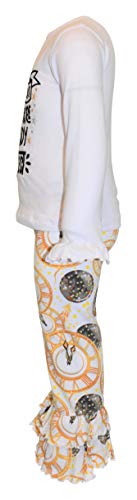 Image of Unique Baby Long Sleeve with Ruffle Leggings for Girls Kids Toddler Clothing Set Outfit