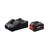 Bosch GXS18V-30N18 18V Starter Kit with (1) CORE18V® 8 Ah High Power Battery and (1) 18V 16 Amp Battery Turbo Charger