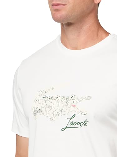 Lacoste Men's Sport René Print Tennis Heritage T-Shirt3
