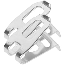 KALLORY 2Pcs Stainless Steel Belt Clip for Electric Drill Durable Tool Organizer Hook Easy Hanger Drivers Secure and Stable Tool Waist Buckle