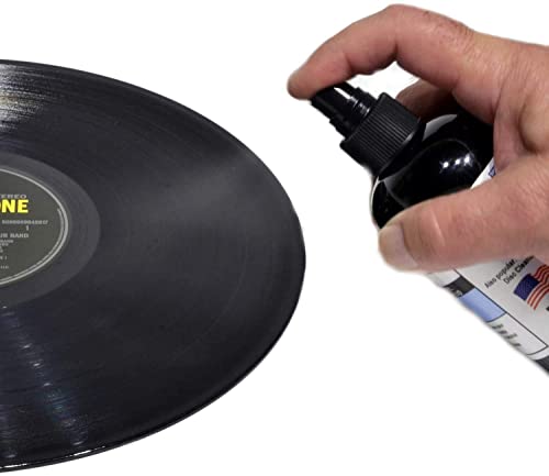 Vinyl Record Cleaning Solution Fluid Professional 8 Oz (237 Ml) Spray Bottle Vnc-8 Made In Usa Lasermedia By Tme #TOP4