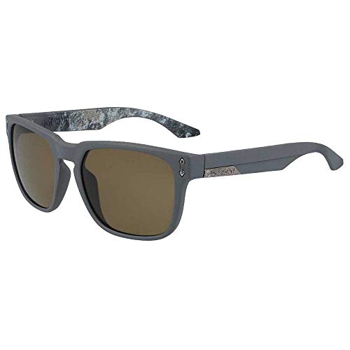 Dragon Monarch LL Matte Grey 100% UV Sunglasses
