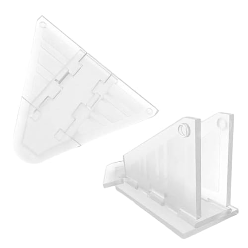 BEPSYOM 2 Pezzi Blocca Finestre per Bambini, Serratura per Porte Scorrevoli, Sicurezza Bambini, Senza Foratura, per Proteggere i Bambini