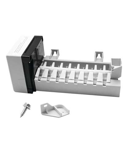WPW10300022 W10300022 Refrigerator Ice Maker Compatible with Whirlpool Maytag Kenmore Kenmore Refrigerator Replaces AP6019085 W10122556 W10300022 W10377190 Etc