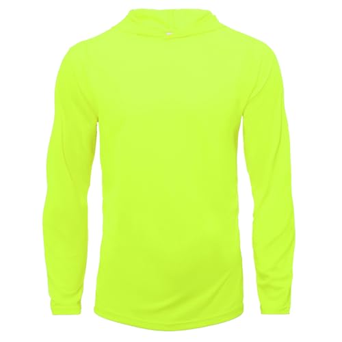 Mens Long Sleeve T Shirts 5 Pack Fishing Work Athletic Sun Protection Tees with Hoodies4