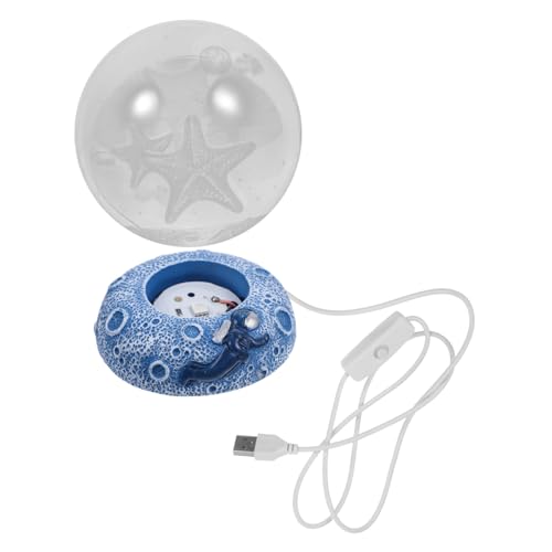 LIFKOME Crystal Lamp Led Night Light for Home Decor USB Table Decoration Base for Bedroom Living Room Boys and Girls Room for Christmas and Special Occasions