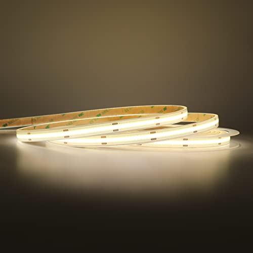 Tira LED COB 24V 4000K IP68 con Conector Rápido 5m Luz Blanca miniatura 2