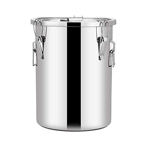 MNSSRN 98L Stainless Steel Storage Barrel Cover