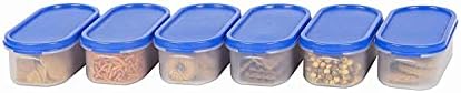Buy Cutting EDGE Modular Containers Oval with Plain lids, 1200 ML, Set ...