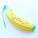 Produktbild HSEHTIW Bananenbeutel Mädchen Silikon Frühlingszwiebel Federmäppchen Aufbewahrungstasche Schöne Schreibwaren Büro Schulbedarf