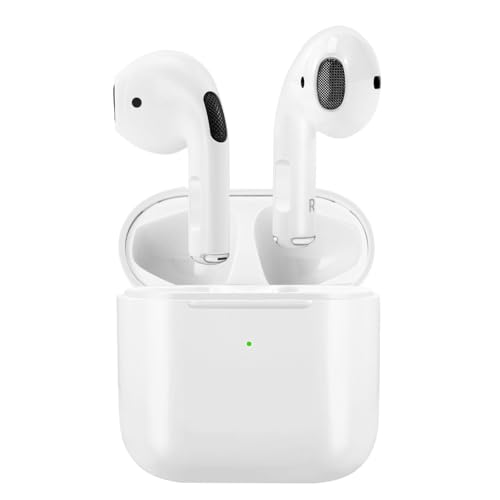 Wireless Earbuds Bluetooth 5.3 Headphones Touch Control with Charging Case IPX8 Waterproof Immersive 3D Stereo Sound Noise Cancelling in-Ear Earphones Built-in Mic for Iphone/Samsung/iOS/Android