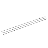 KOMBIUDA 3 Stück Ohrpick aus Edelstahl Silber Effektive Ohrenschmalzentfernung Leicht zu...